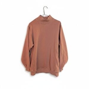 Aerie Mock Neck Sweatshirt | Women’s XS | Soft Fleece Pullover with Pockets